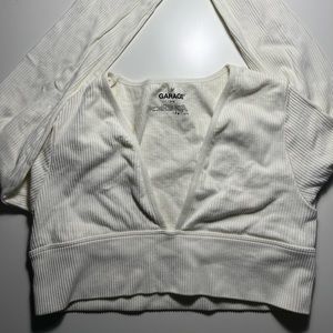 Garage Seamless V Neck Long Sleeve